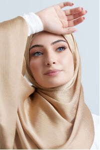 Olive Crinkled Hijab