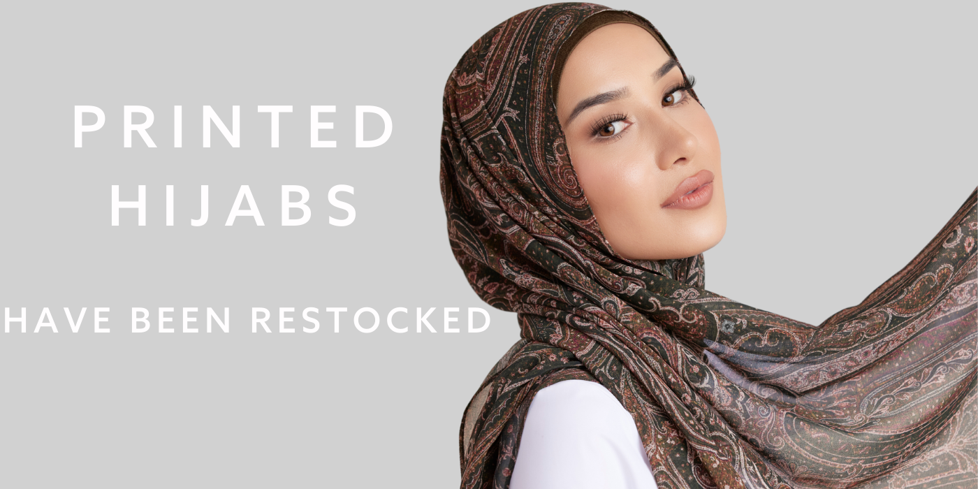 PRINTED HIJABS ARE BACK 