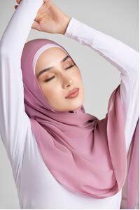 Plush Plain Hijab