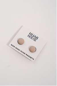 Cream Matte Magnet Pins