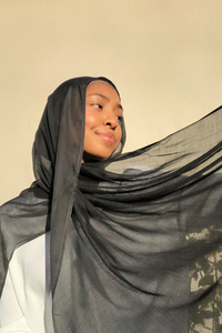 Charcoal Modal Hijab