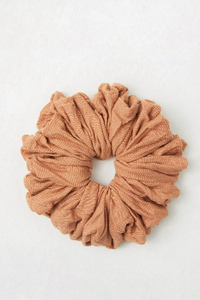 Tan Bamboo Scrunchie