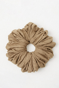 Camel Bamboo Scrunchie