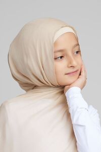 Warm Sand Kids Modal Hijab