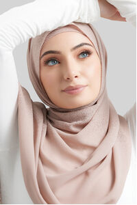 Latte Plain Hijab