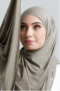 Olive Luxe Jersey Hijab