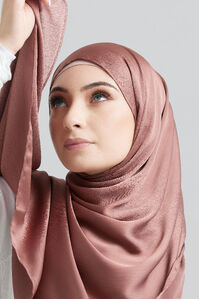 Rust Crinkled Hijab