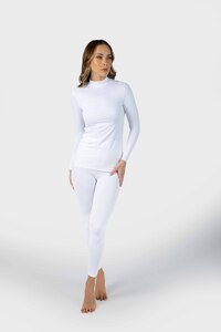 White Luxe Long Sleeve Basic