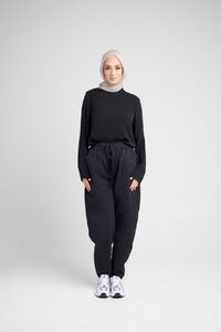 Black Drawstring Jogger