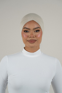 Neutral Criss Cross Cap