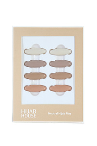 Neutral Hijab Pins