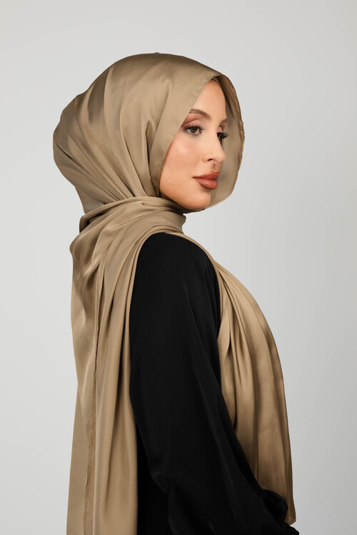Warm Sand Luxurious Silk Hijab