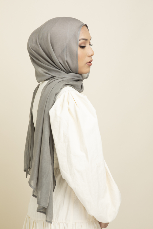 Rock Modal Hijab [size: Shawl - 70cm x 180cm]