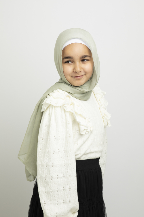 Abbey Stone Kids Modal Hijab [size: Shawl - 50cm x 165cm ]