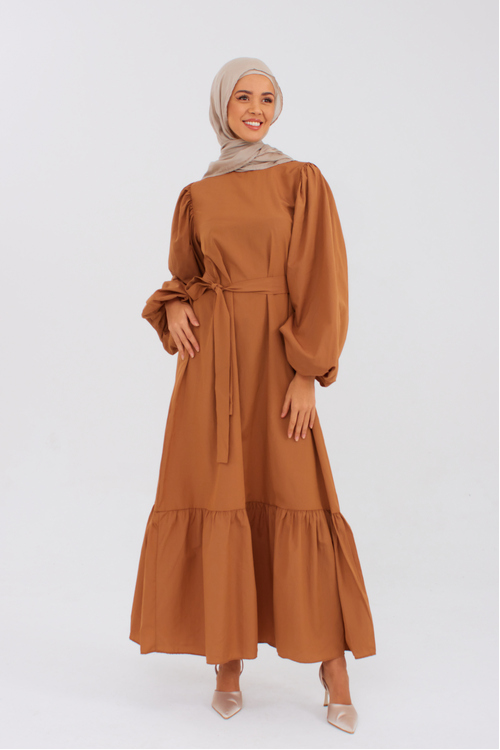 Brown Everyday Dress [size: 6]