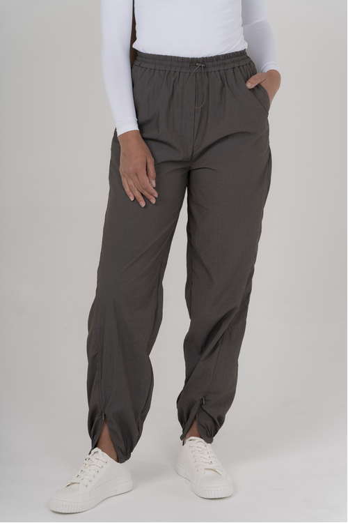 Charcoal Drawcord Trousers