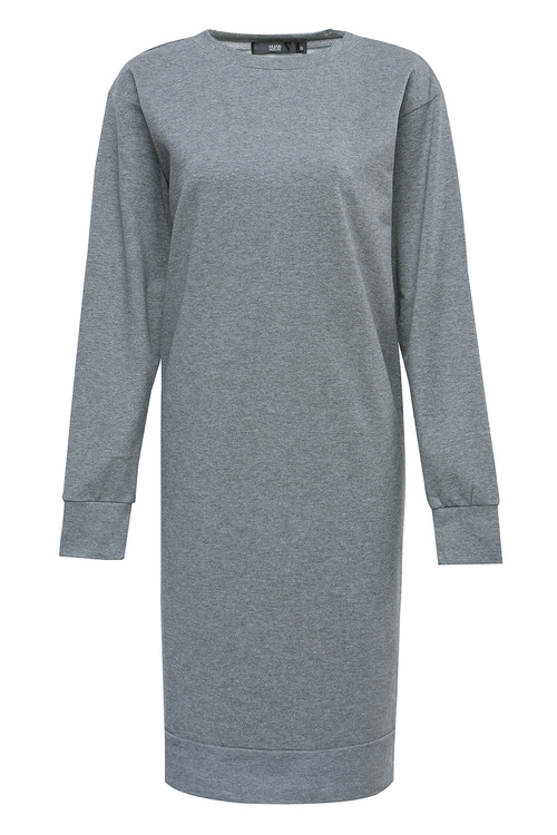 Marl Grey Longline Knit [Size: 6]