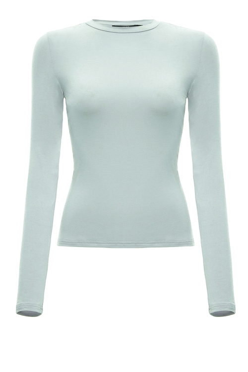 Grey Cotton Body Top [Size: 6]
